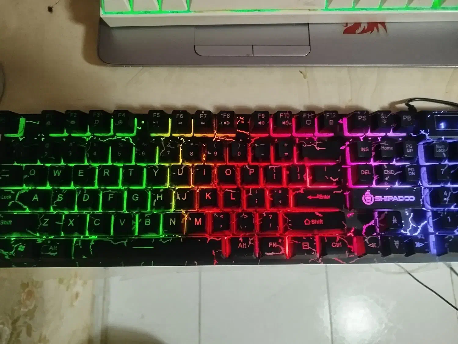 کیبورد شیپادو با ارجیبی|قطعات و لوازم جانبی رایانه|شهریار, شهرک وائین|دیوار