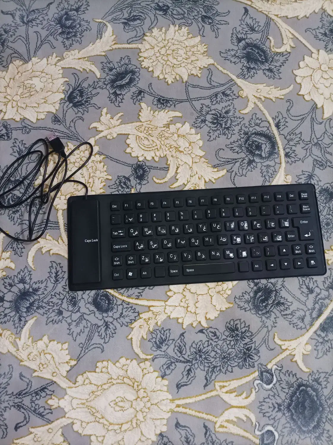 کیبورد ژله‌ای (تا شونده)|قطعات و لوازم جانبی رایانه|مریوان, |دیوار