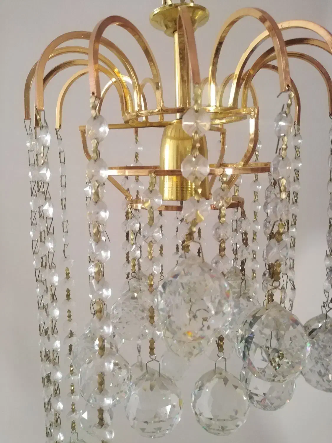 لوستر  کریستال|لوستر و چراغ آویز|محمدشهر, همایون ویلا|دیوار