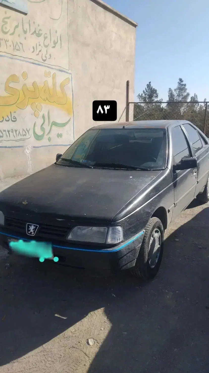 ۴۰۵ مدل ۸۳ مشکی|خودرو سواری و وانت|دامغان, |دیوار