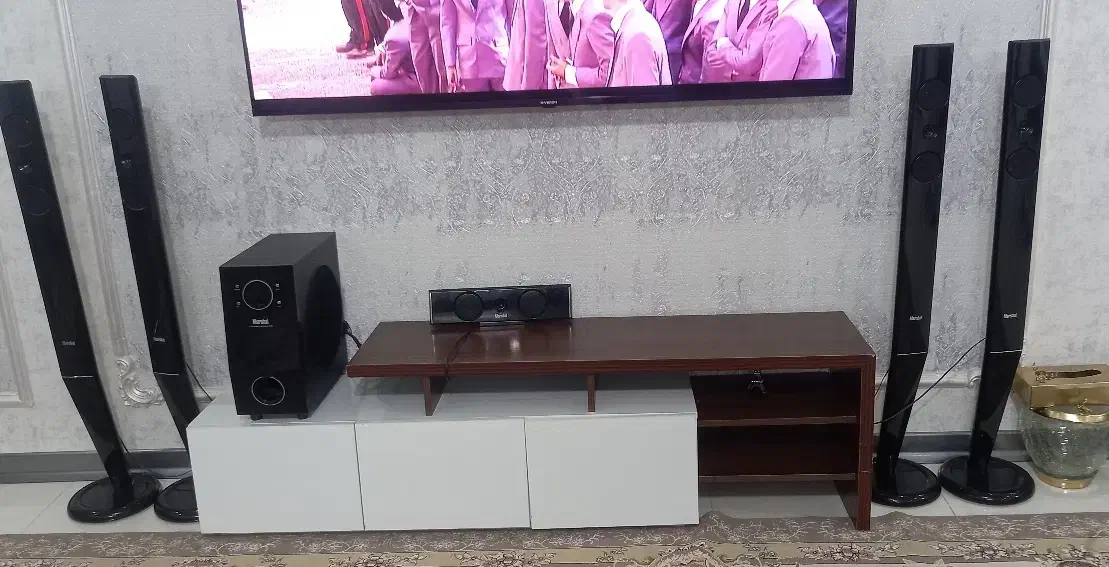 سینما خانواده مارشال باند ۶تکه کاملا سالم|سیستم صوتی خانگی|مشهد, امیر|دیوار