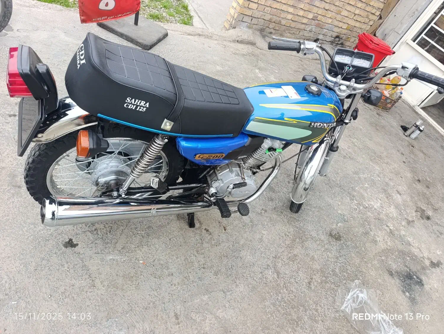 موتور کاریزان در حدخشک انجین با ضمانت|موتورسیکلت|آق قلا, |دیوار