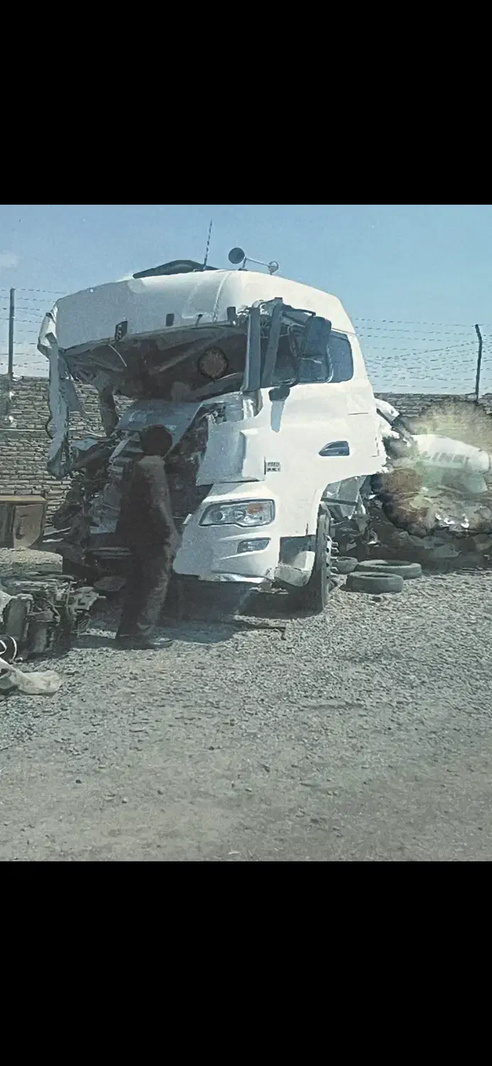 سی اند سی 2015 تصادفی|خودرو سنگین|رباطکریم, رباطکریم|دیوار