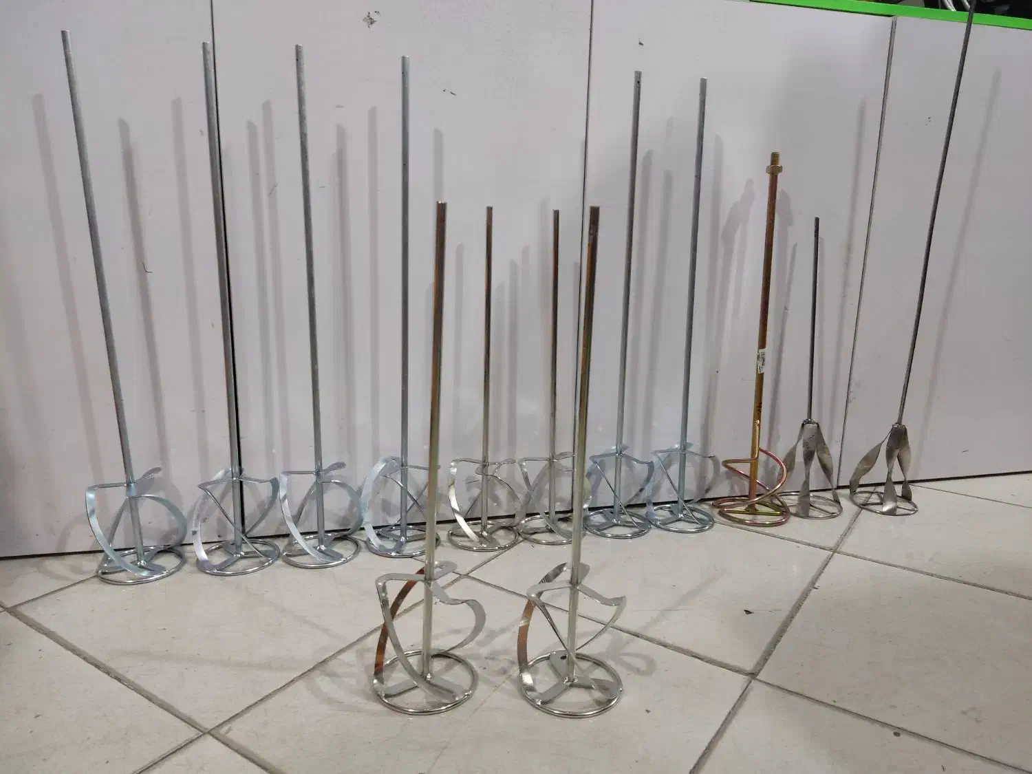 انواع پره همزن کوتاه بلند وچهارشیار ابزار رسولی|عمدهفروشی|بیرجند, |دیوار