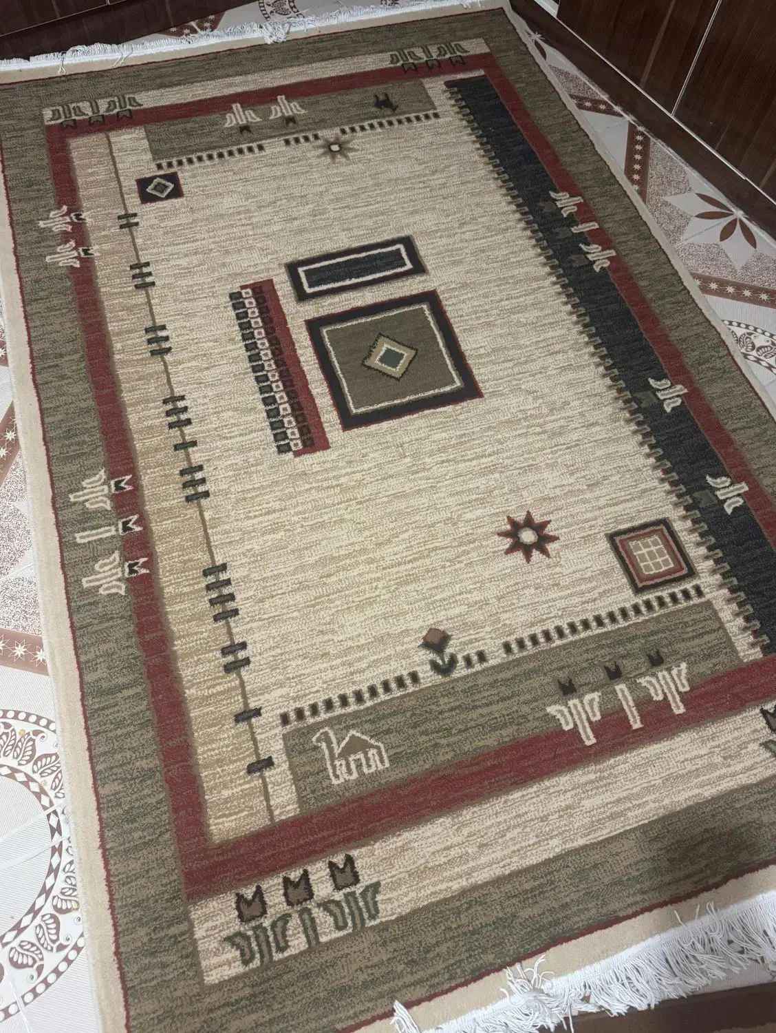 گلیم‌فرش|فرش|کرمانشاه, |دیوار