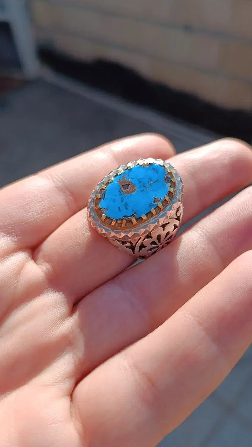 انگشتر فیروزه نیشابور|جواهرات|کوهدشت, |دیوار