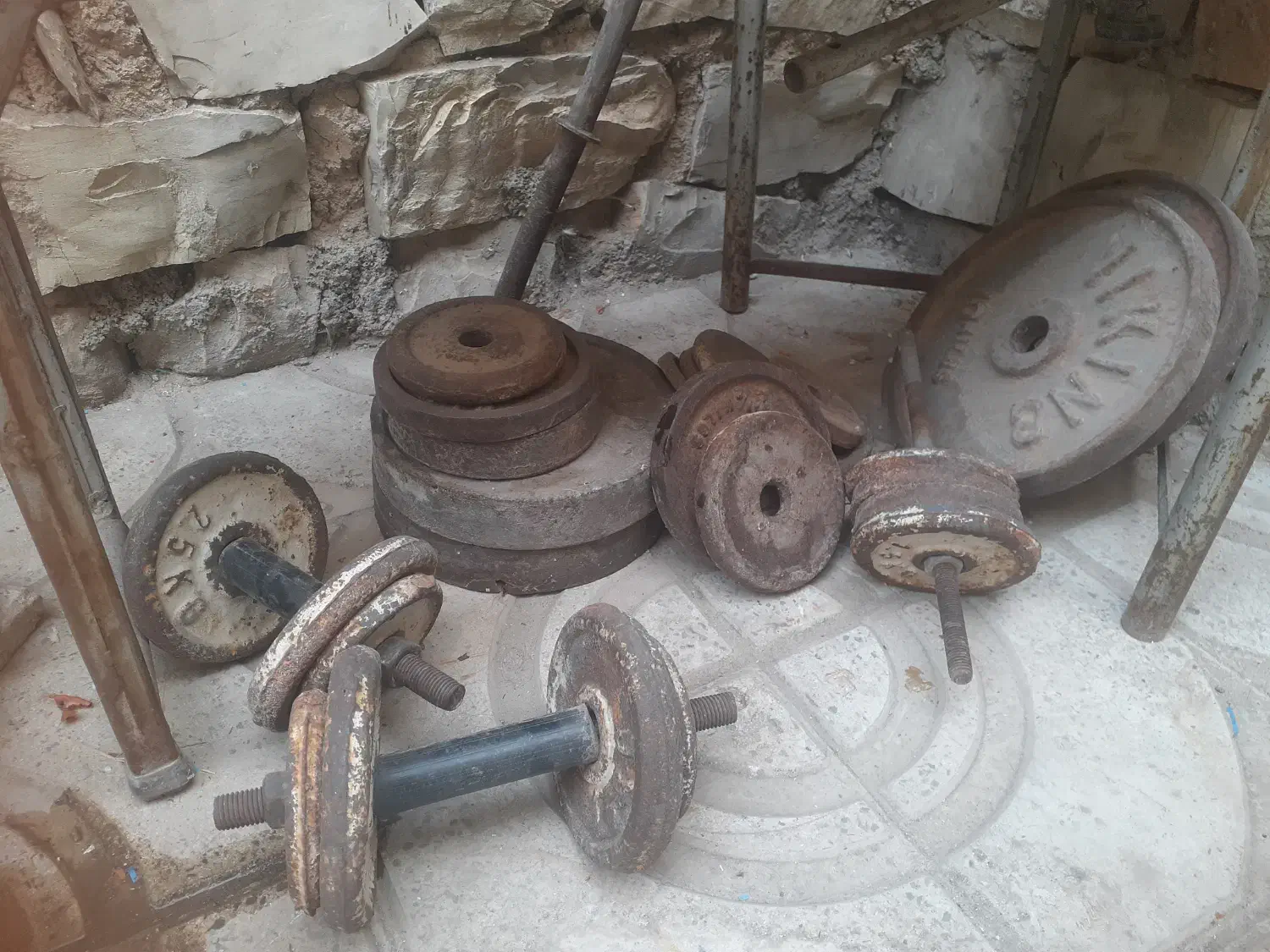 وزنه|تجهیزات ورزشی|کرمانشاه, |دیوار