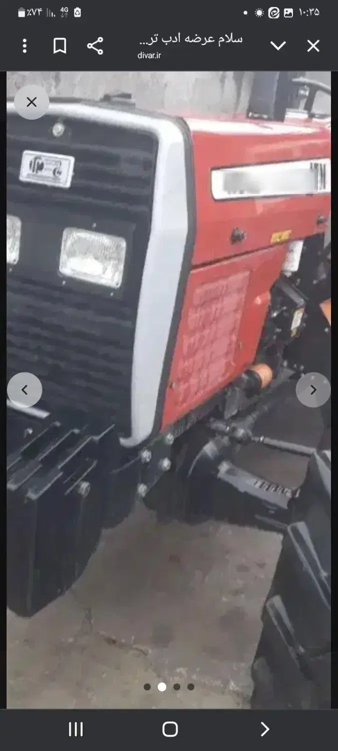 تراکتور۴۷۵ جفت مدل ۱۴۰۱ در حد خشک|خودرو سنگین|ماکو, |دیوار