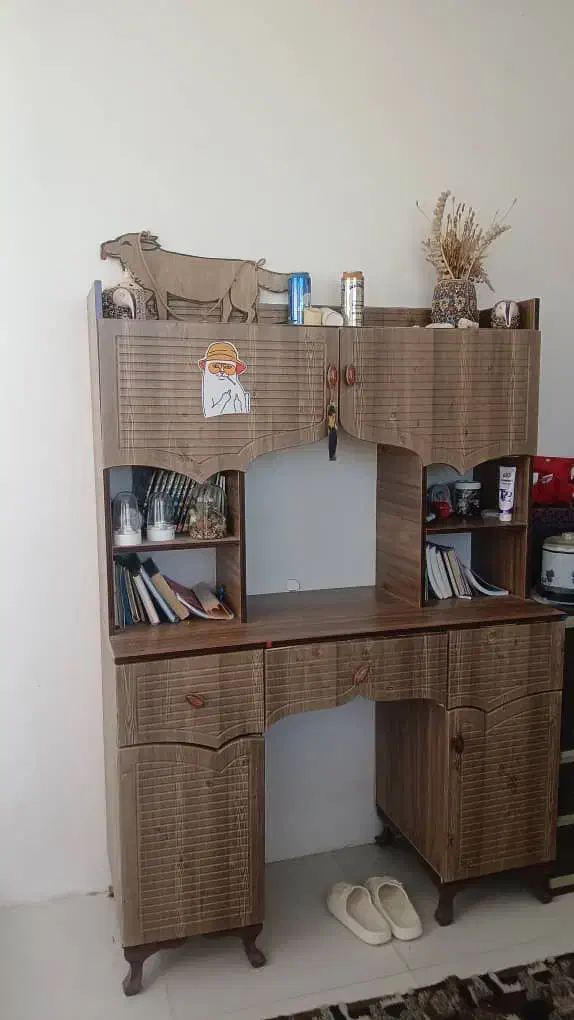 سرویس خواب یک نفره با تشک و کمد|تخت و سرویس خواب|همدان, |دیوار