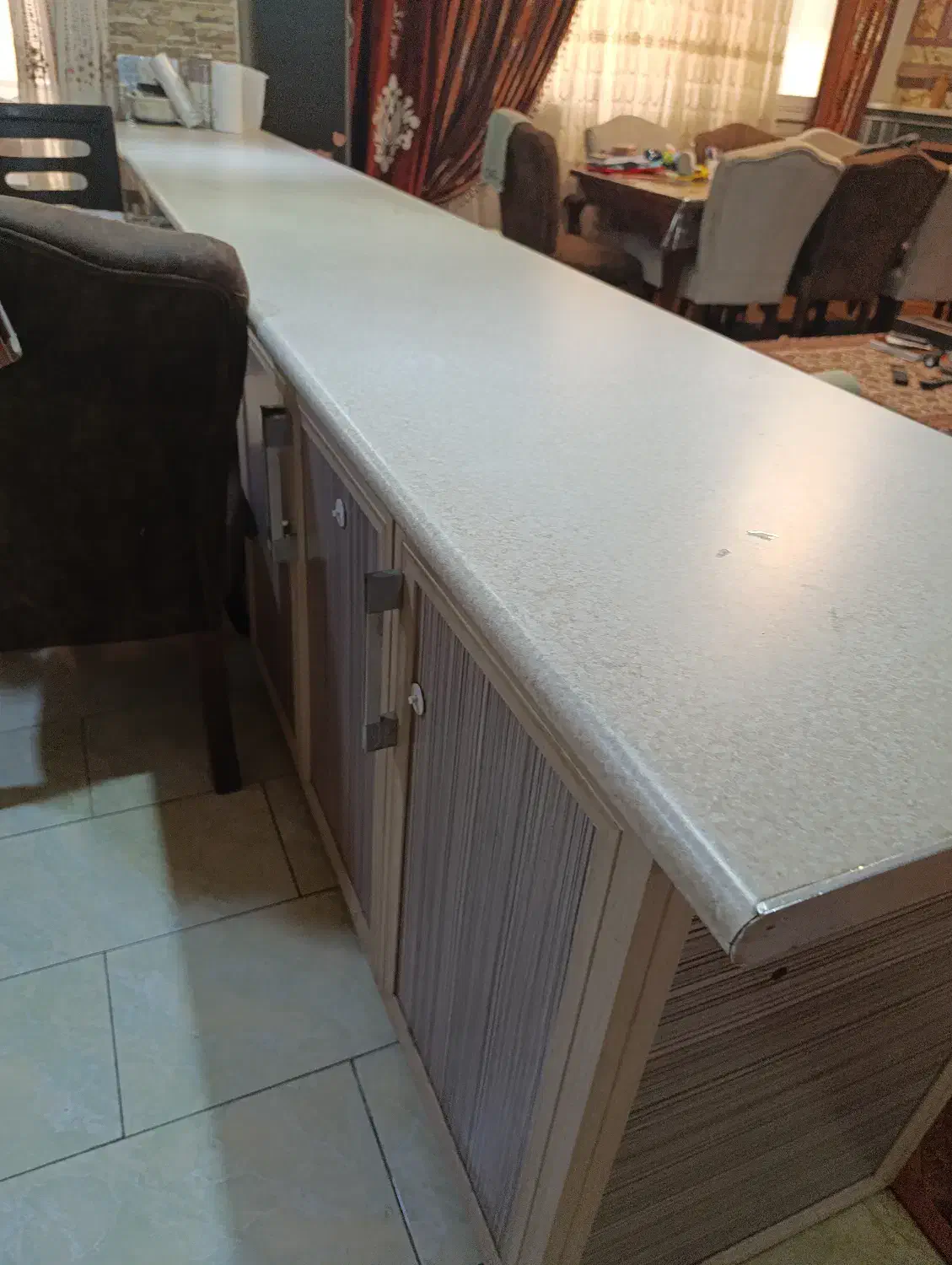 کابینت اشپزخانه کاملا سالم|مصالح و تجهیزات ساختمان|رشت, لاکانی|دیوار