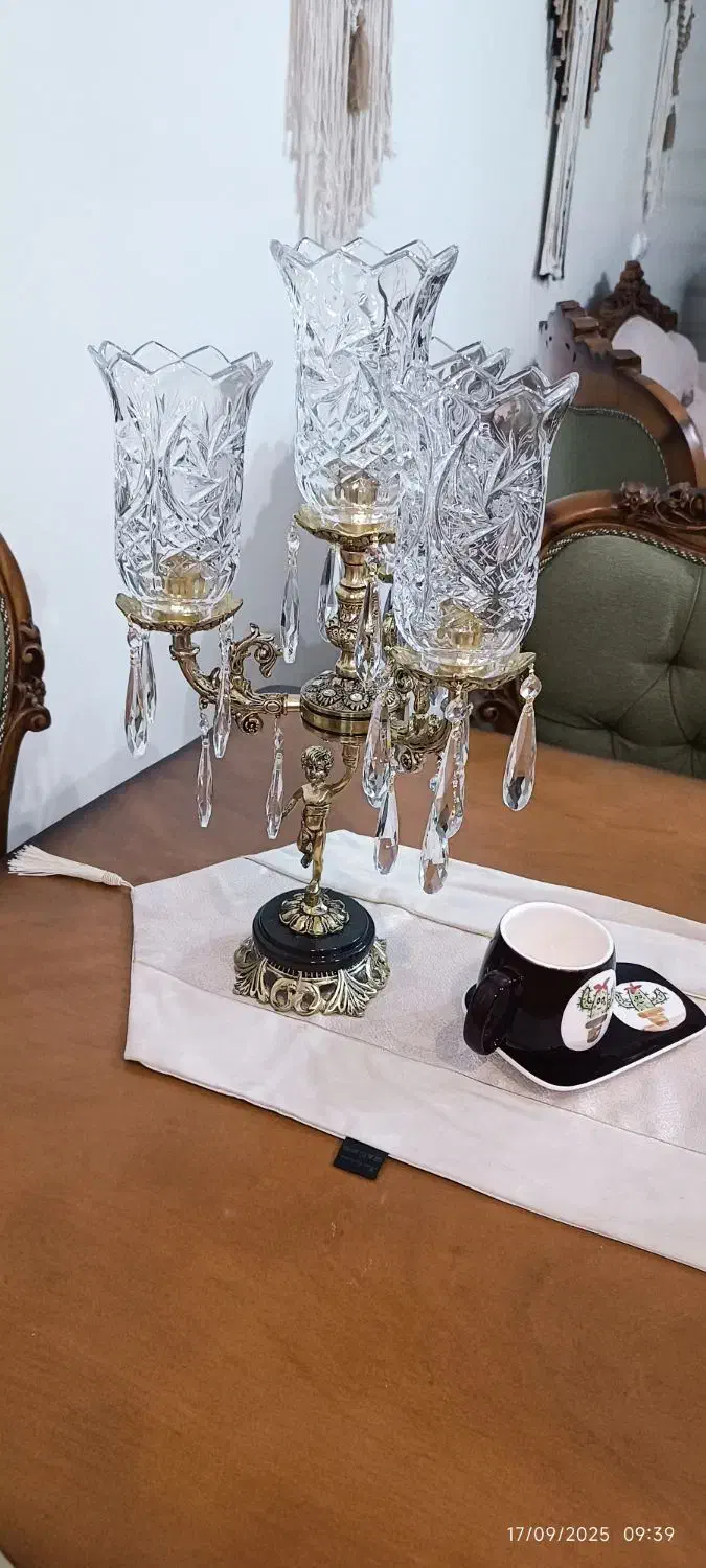 شمعدان برنزی|صنایع دستی و سایر لوازم تزئینی|تهران, خاک سفید|دیوار