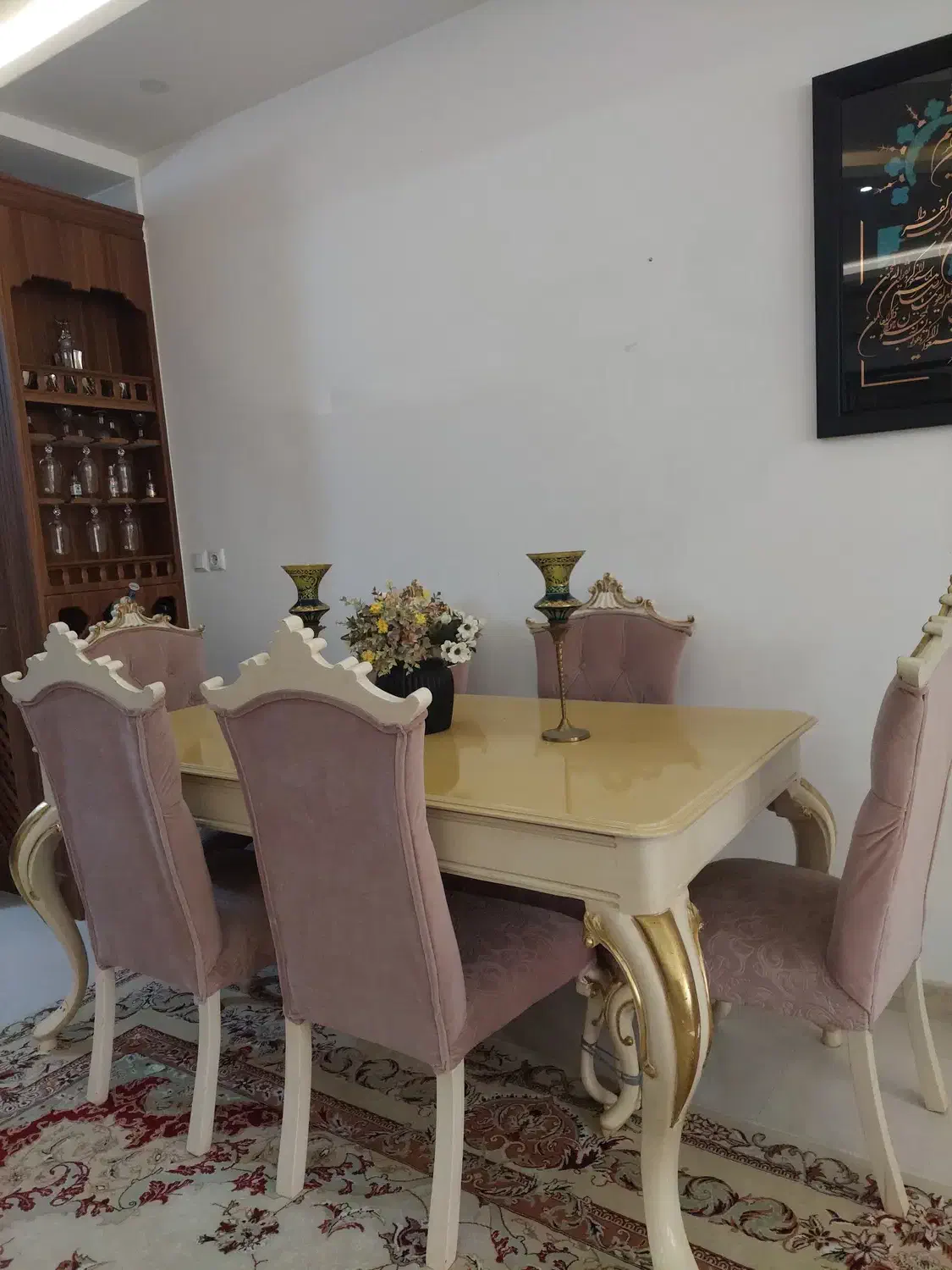 سرویس مبلمان و غذا خوری با قیمت مناسب|مبلمان خانگی و میز عسلی|قم, شهرک قدس|دیوار