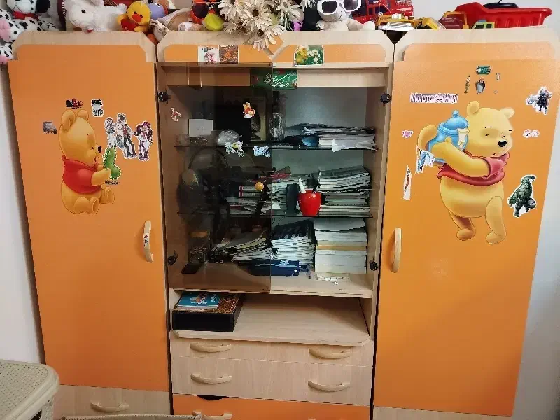 کمد نوزاد|جاکفشی، کمد، دراور|اصفهان, شاهزید|دیوار