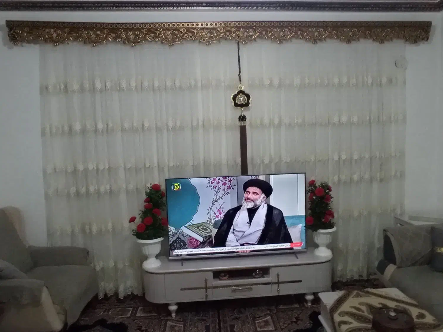 پرده|پرده، رانر، رومیزی|کلاترزان, |دیوار