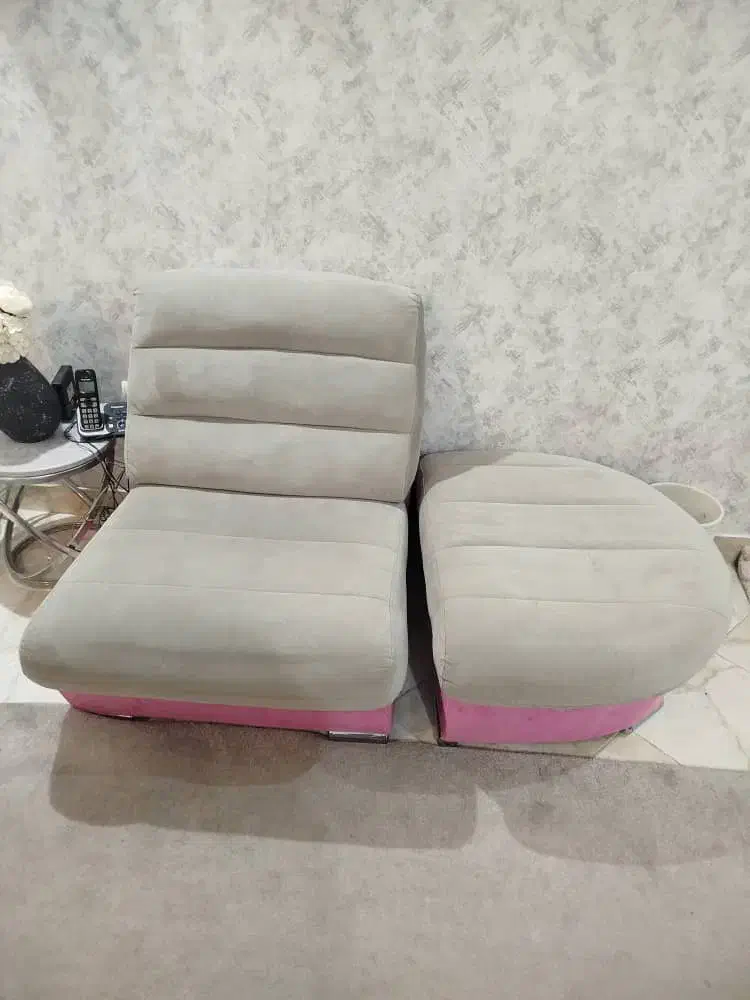 مبلمان ۷نفره ال وکاناپه تک  و میز وسط|مبلمان خانگی و میز عسلی|تهران, ارامنه|دیوار