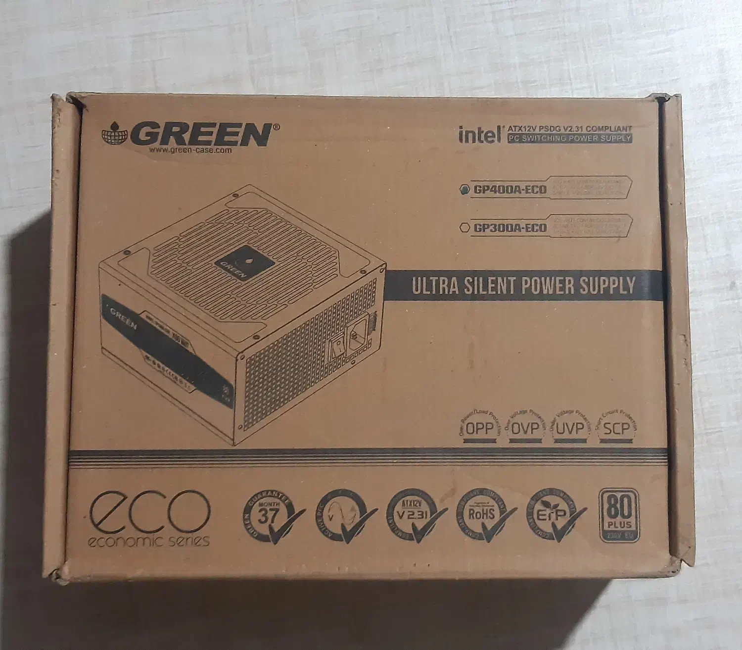 پاور گرین GP400A-ECO توان 400 وات|قطعات و لوازم جانبی رایانه|تهران, شهرک شریفی|دیوار