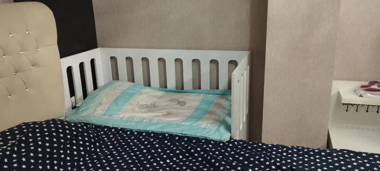 تخت کنار مادر از نوزادی تا ۶ سالگی|تخت و صندلی بچه|گنبد کاووس, |دیوار