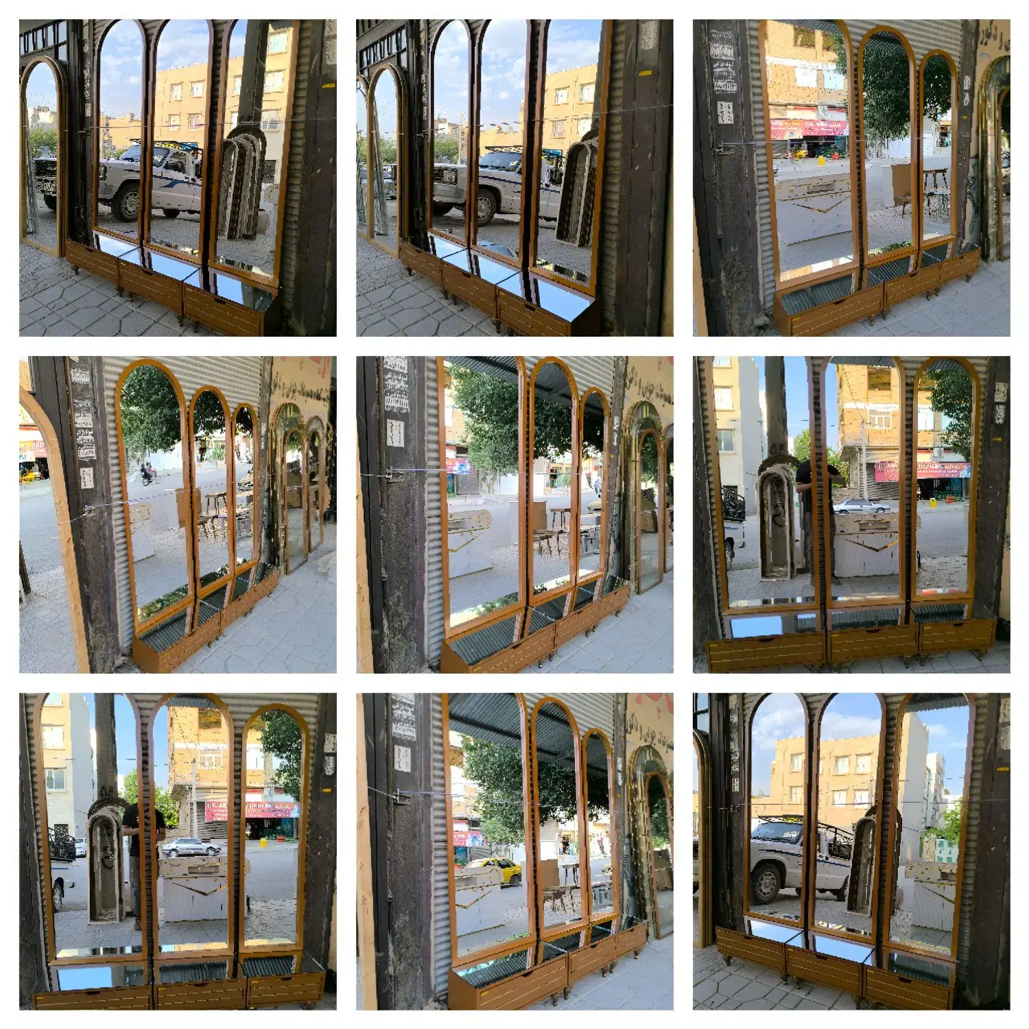 آینه سینا کد ۹۰|آینه|بروجرد, |دیوار