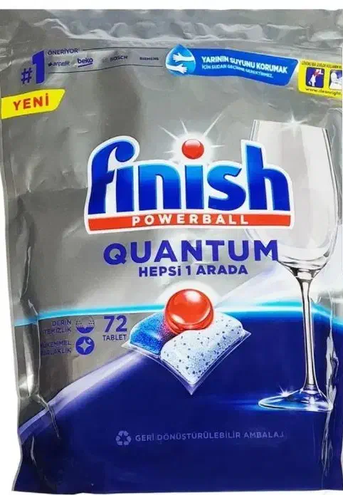 قرص ماشین ظرفشویی فینیش ۷۲ تایی جدید|لوازم نظافت|همدان, |دیوار