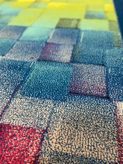 قالیچه|فرش|گرگان, |دیوار