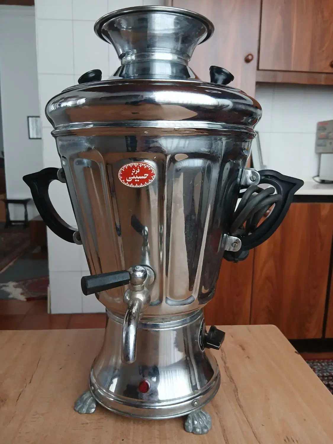 سماور برقی نو اصلا استفاده نشده کاملا تمیز|سماور، چای‌ساز، قهوه‌ساز|رشت, فلسطین|دیوار