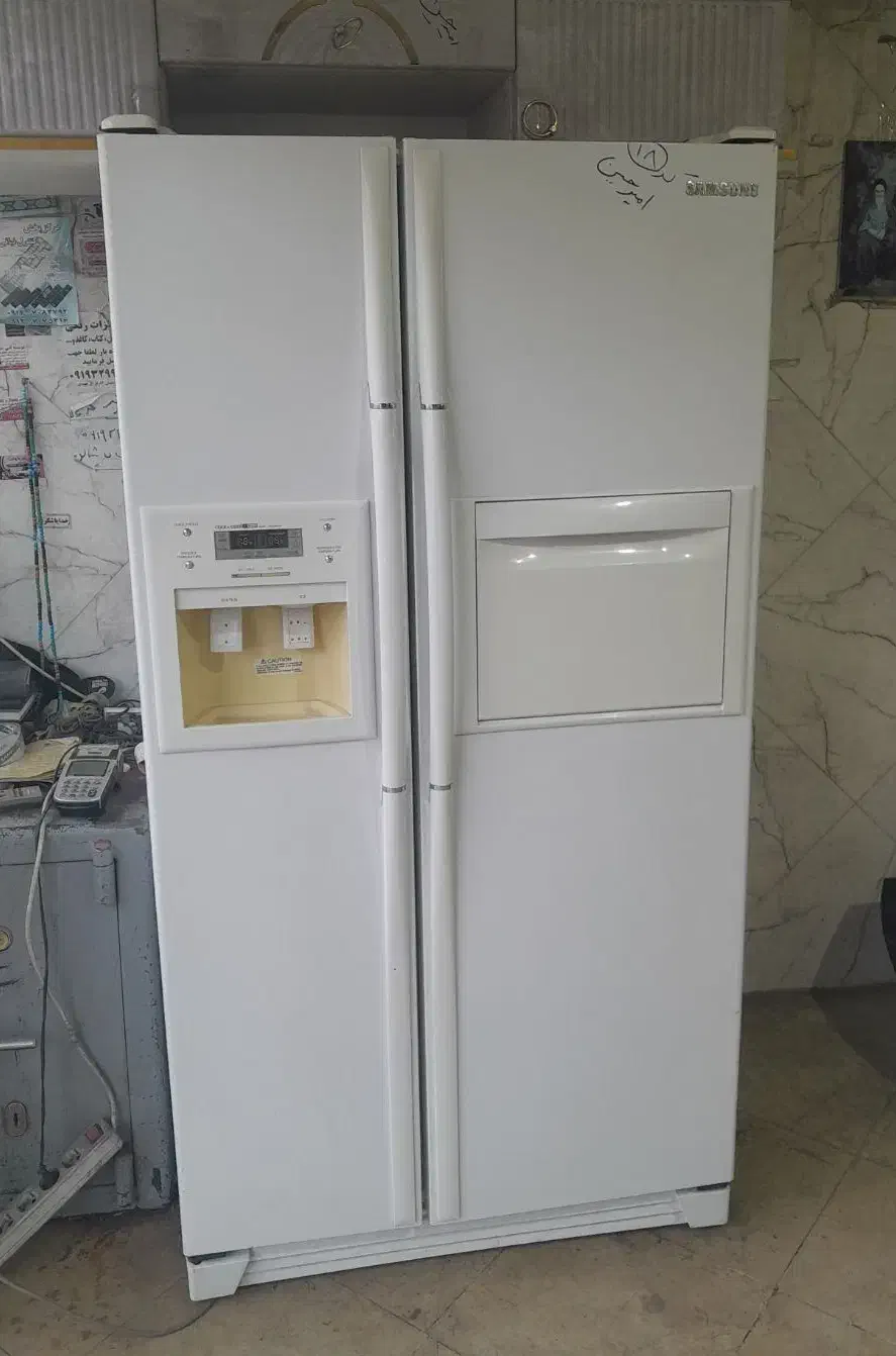 یخچال ساید سامسونگ درحدخشک سمساری کوهکن فلکه بسیج|یخچال و فریزر|زابل, |دیوار