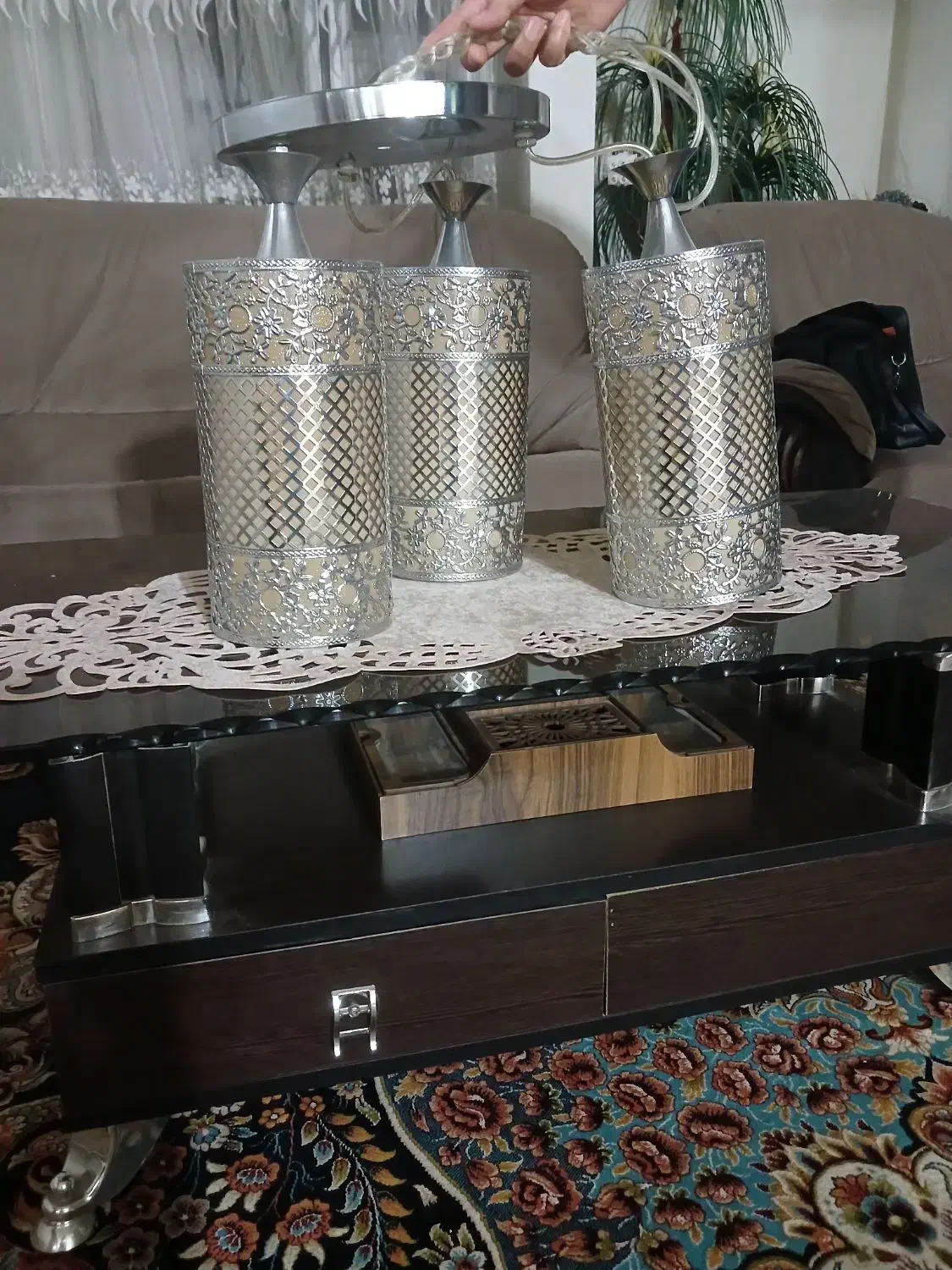 ست لوسترپذیرایی واتاق خواب|لوستر و چراغ آویز|همدان, |دیوار