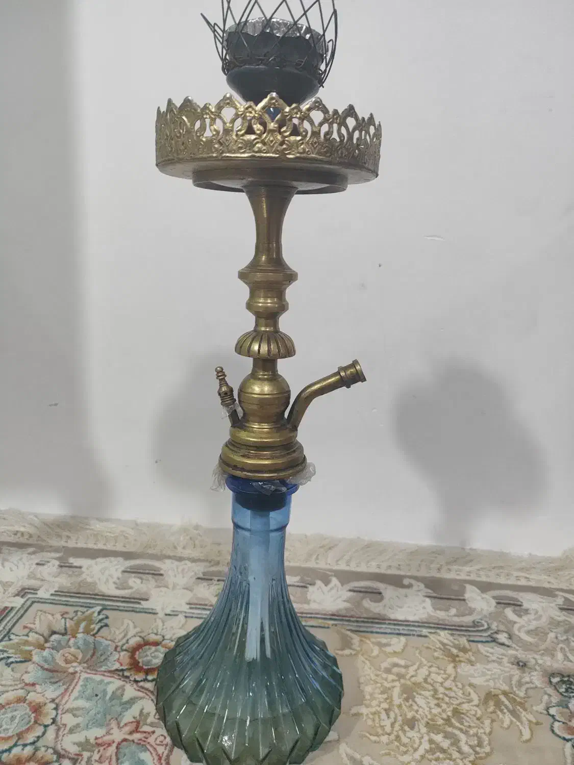 قلیان برنجی قدیمی|کلکسیون و سرگرمی|کرمان, |دیوار