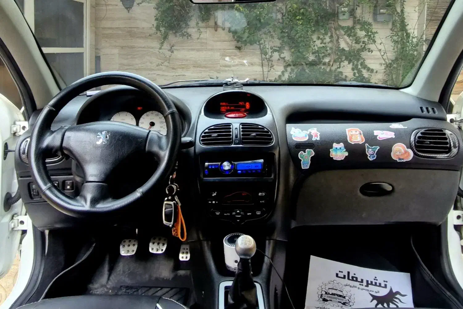 ۲۰۶ تیپ ۵ مدل اخر ۹۸  درحد|خودرو سواری و وانت|ری, فیروزآبادی|دیوار