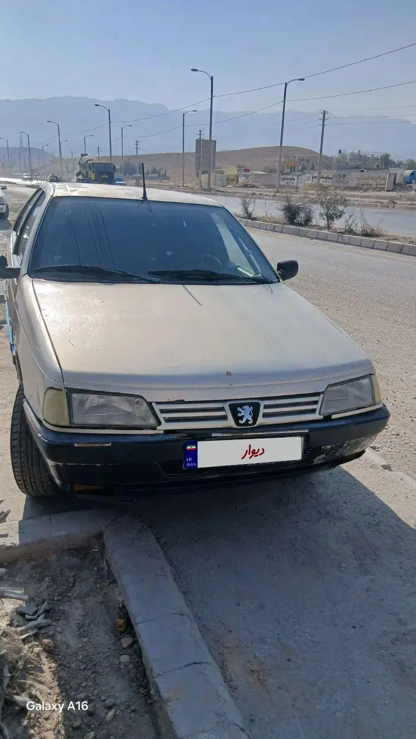 پژو ۴۰۵مدل ۸۳رنگ بژمتالیک|خودرو سواری و وانت|صدرا-فارس, فاز ۱|دیوار