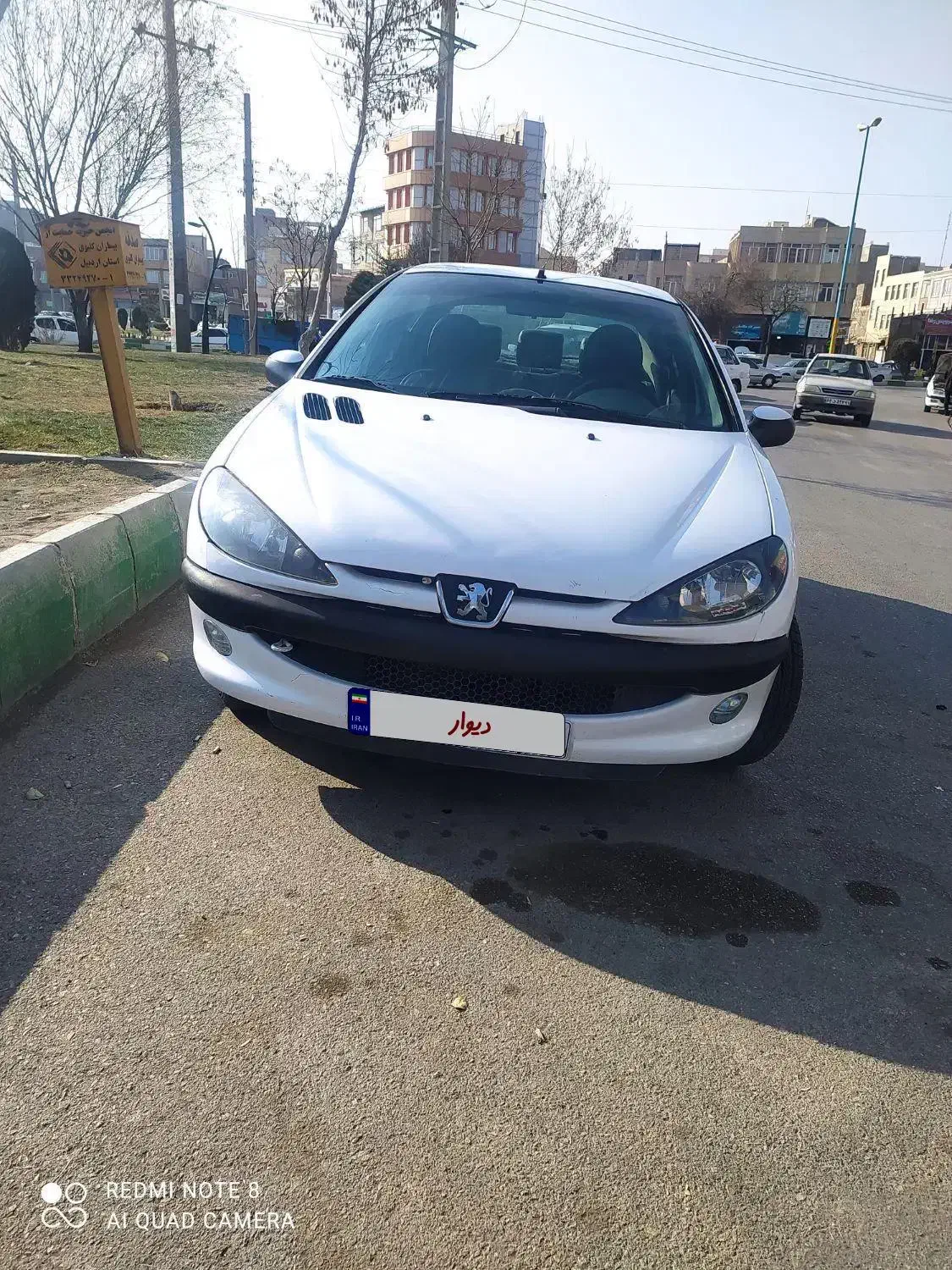 ۲۰۶ SD مدل ۹۳ کم کارکرد و بی رنگ|خودرو سواری و وانت|اردبیل, |دیوار