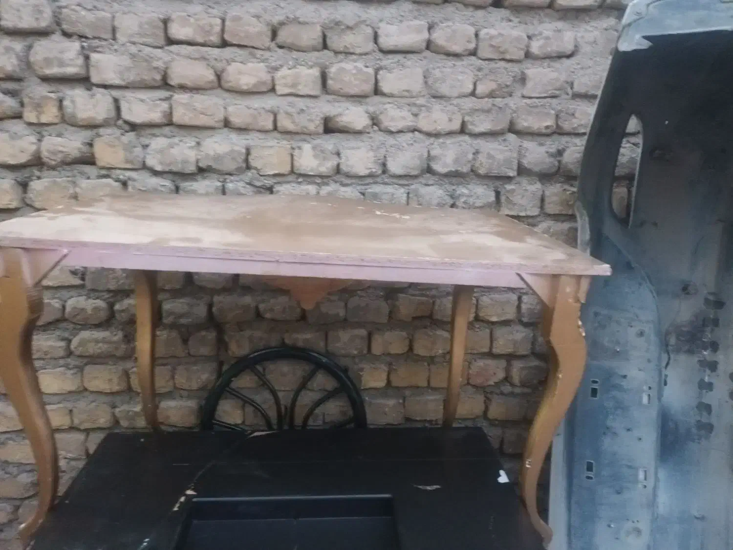 تشک دونفره کنسول آیینه و میزنهار خوری|میز و صندلی غذاخوری|رضویه, |دیوار