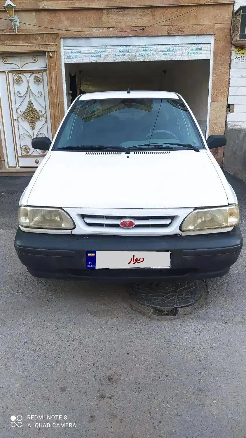 پراید سفید دوگانه کارخانه بدون رنگ|خودرو سواری و وانت|اردبیل, |دیوار