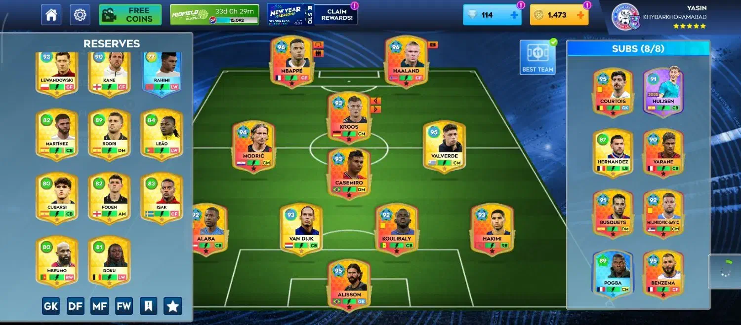 اکانت دریم لیگ|کنسول، بازی ویدئویی و آنلاین|بروجرد, |دیوار