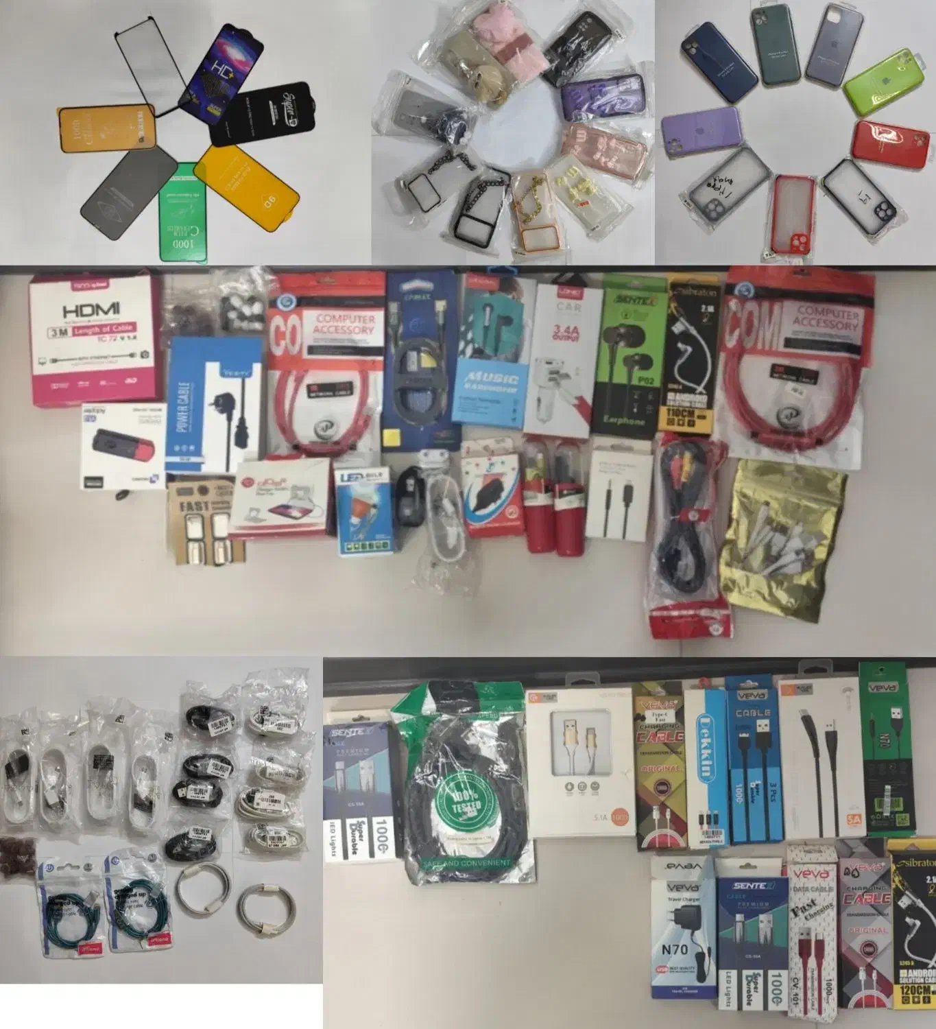 لوازم جانبی موبایل زیر قیمت پخش(فقط عمده)|لوازم جانبی موبایل و تبلت|مشهد, هفت تیر (آب و برق)|دیوار