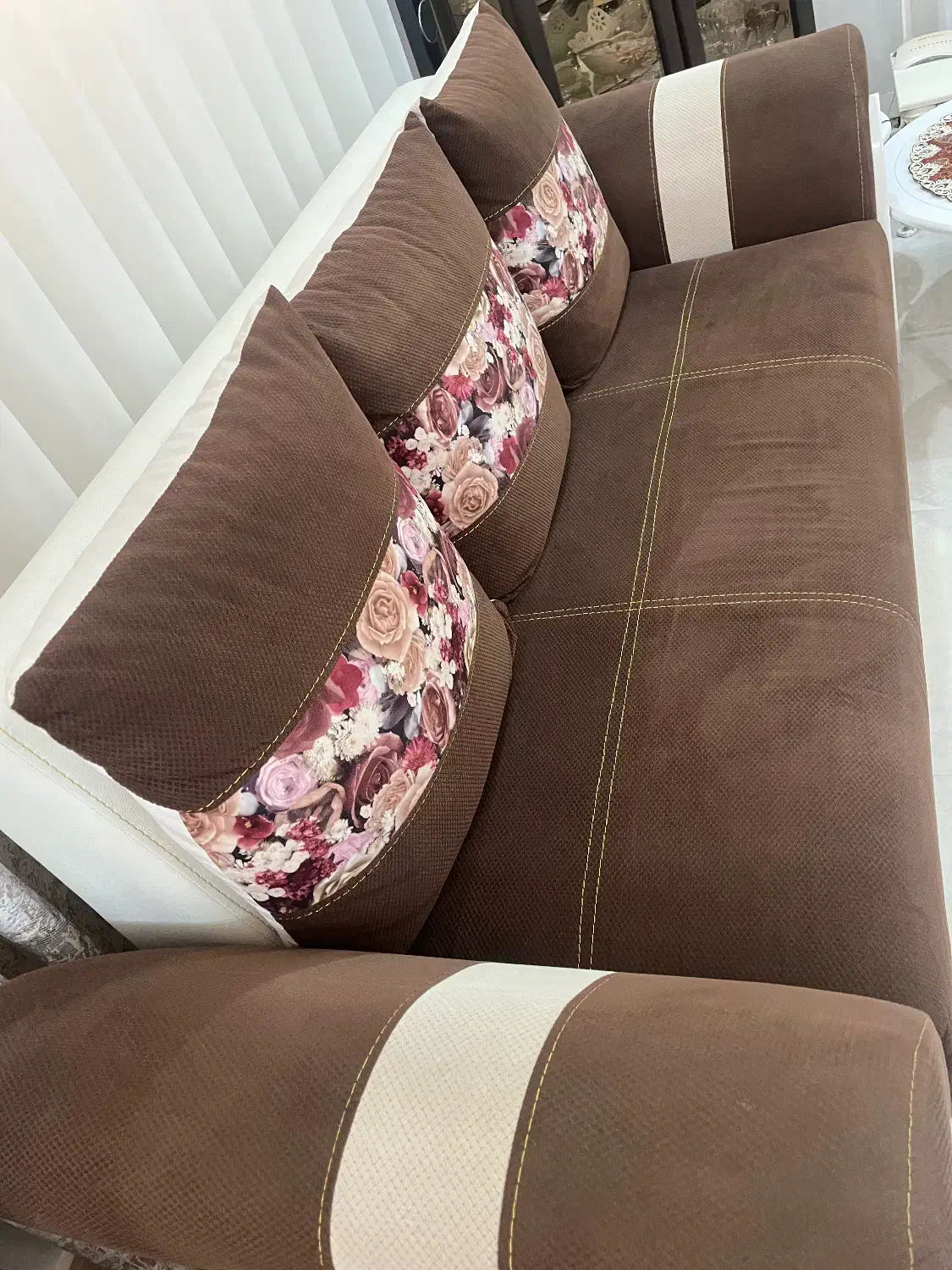 مبل ۷ نفره|مبلمان خانگی و میز عسلی|خمام, |دیوار