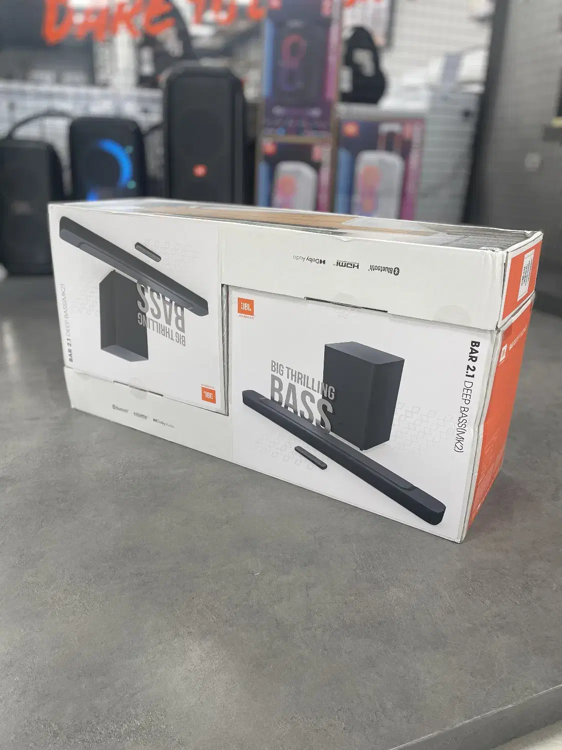 سینمای خانگی JBL SoundBar 2.1 DeepBass|سیستم صوتی خانگی|اهواز, گلستان|دیوار