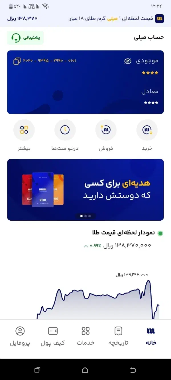 هدیه ۱۰۰ تومنی|کارت هدیه و تخفیف|یزد, |دیوار