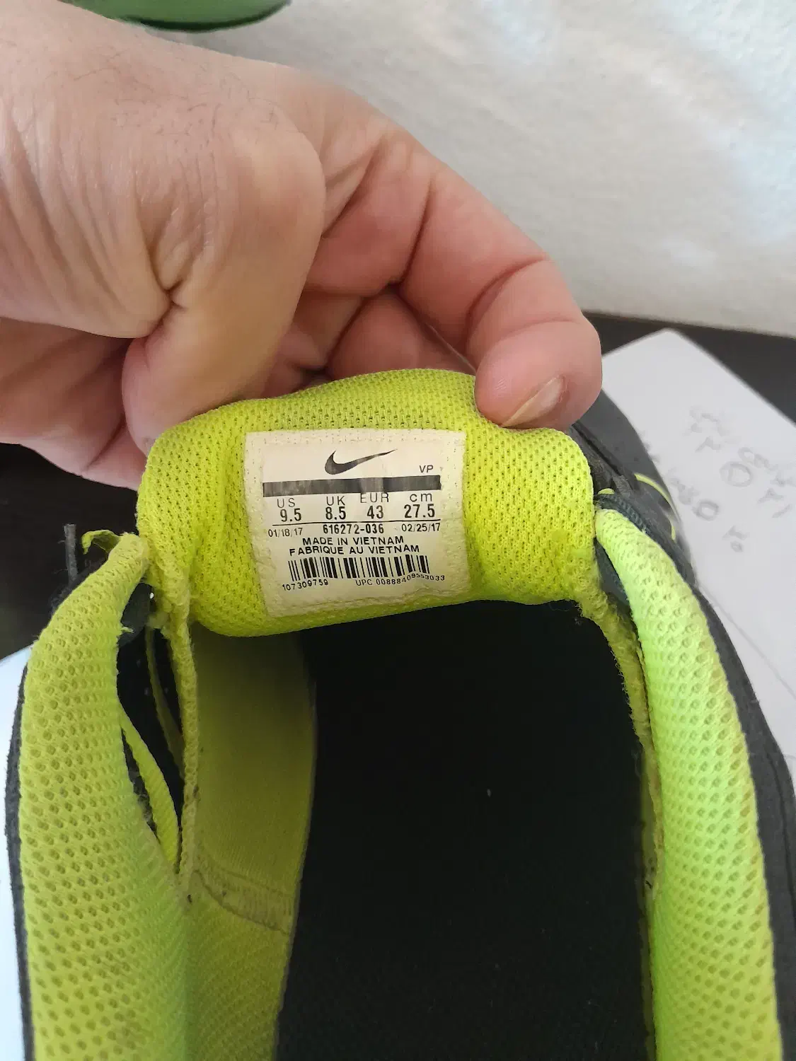 کتونی نایک مدل reax اصل ویتنام سایز ۴۳|کیف، کفش، کمربند|تهران, شهید فکوری|دیوار