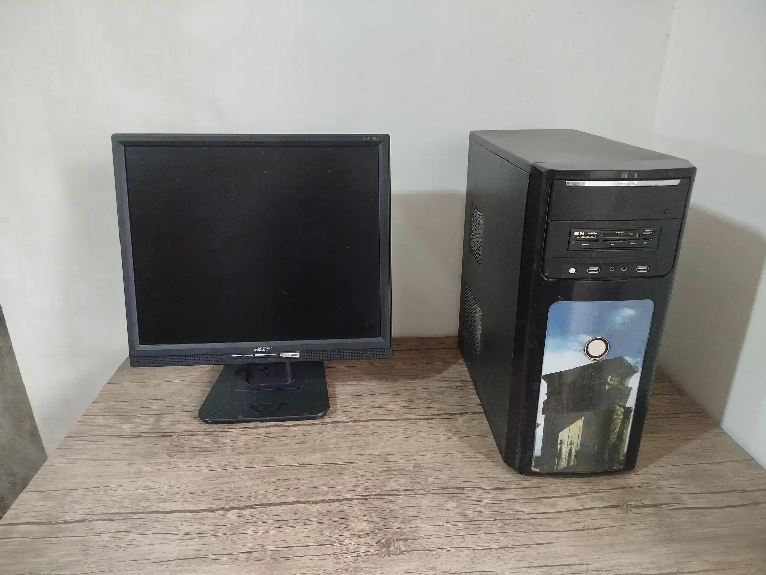 کیس و مانیتور تمیز و سالم ، آماده به کار|رایانه رومیزی|آذرشهر, |دیوار