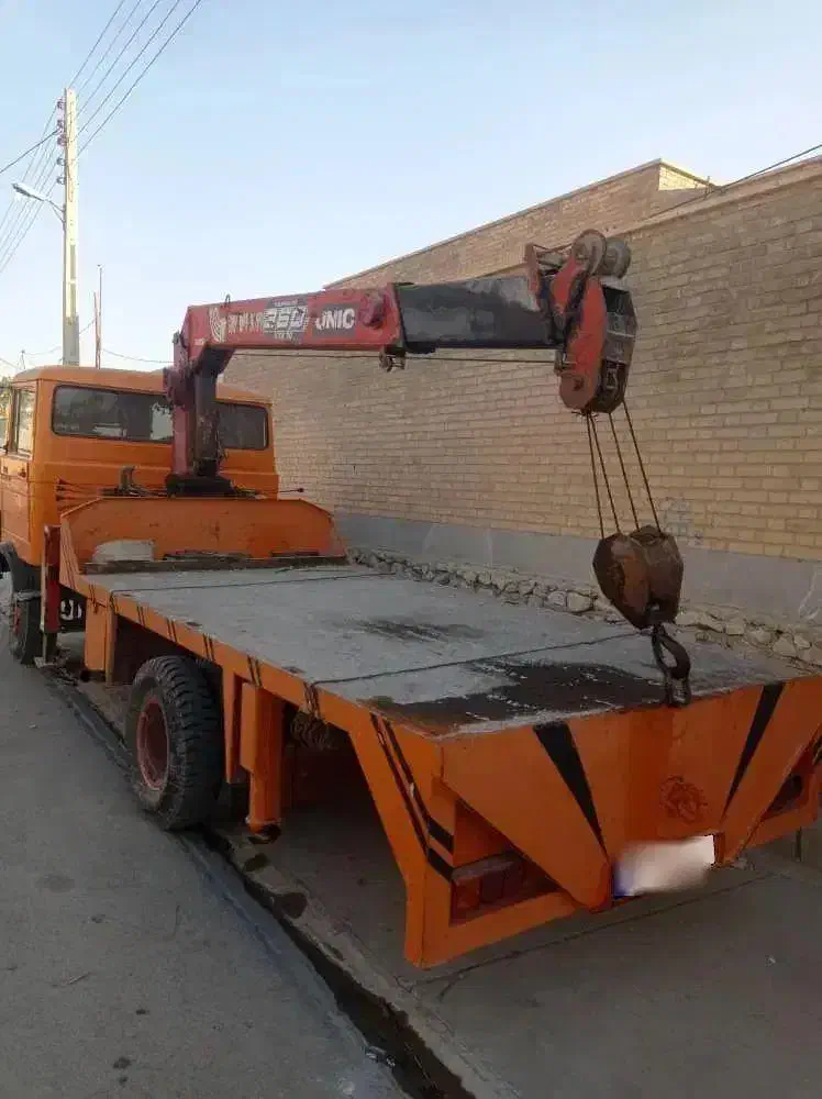 یکدستگاه خاور۶۰۸جرثقیل یونیک۳۶۰|خودرو سنگین|برازجان, |دیوار