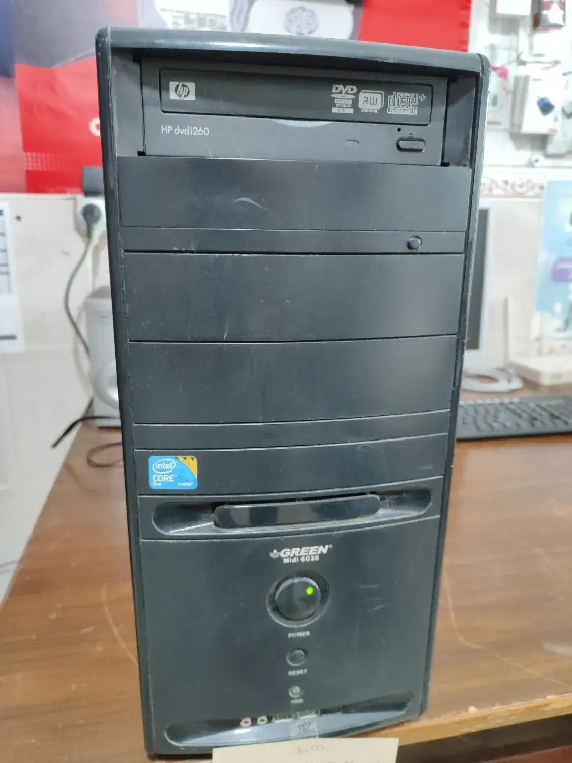 کیس گرین ۴هسته رم ۱۶ ddr3 هارد ۵۰۰ گرافیک ۲|رایانه رومیزی|چالوس, |دیوار