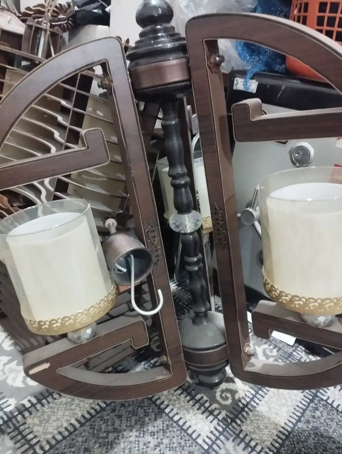 لوستر|لوستر و چراغ آویز|مشهد, رسالت|دیوار