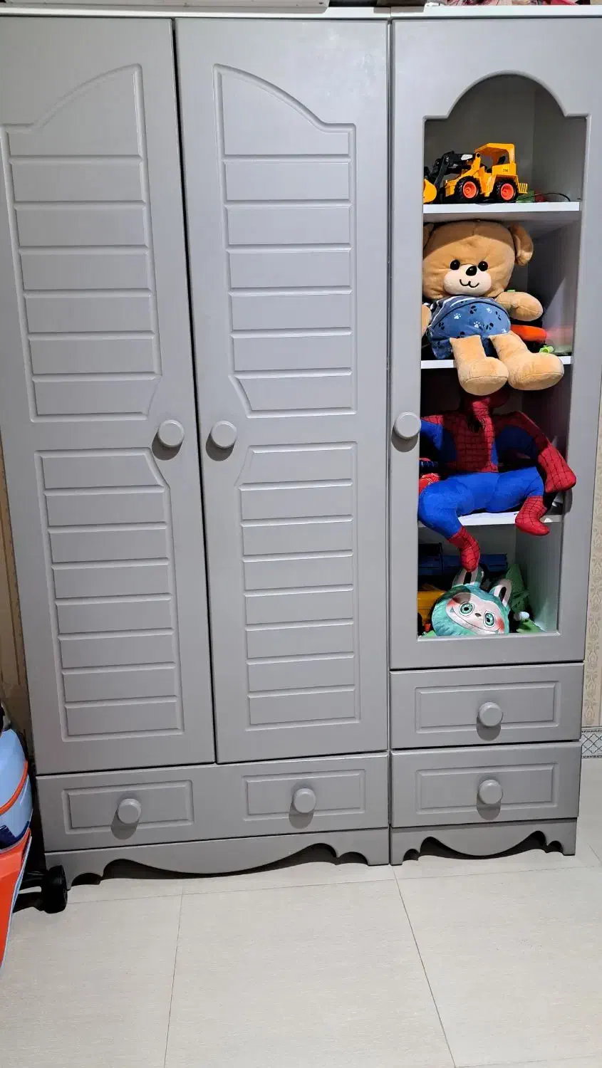 کمد و تخت کودک و نوجوان وکیوم طوسی|تخت و سرویس خواب|تهران, آهنگ|دیوار