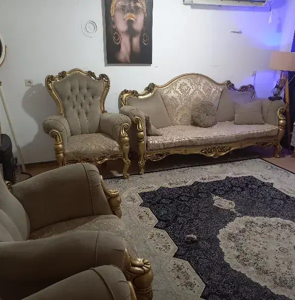 مبل سلطنتی|مبلمان خانگی و میز عسلی|آمل, |دیوار