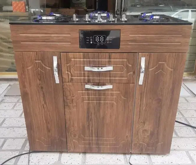 گاز فلزچوب/جدید پایه دار /طرح فر جدید|اجاق گاز و لوازم برقی پخت‌وپز|زاهدان, |دیوار