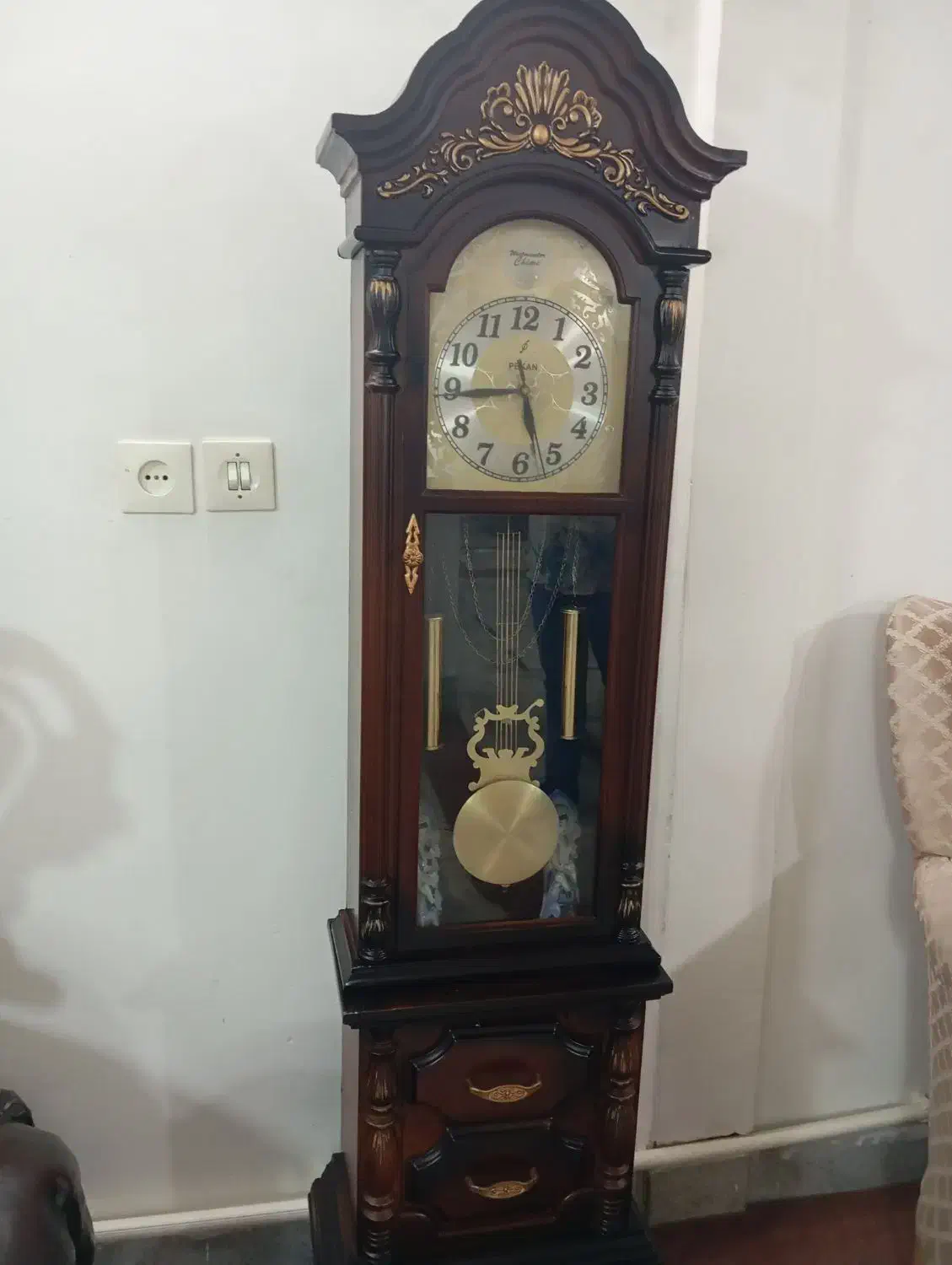 ساعت چوبی درحد|ساعت دیواری و تزئینی|ری, فیروزآبادی|دیوار