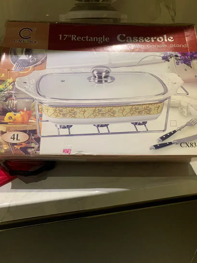 سوفله خوری چینی بزرگ|ظروف سرو و پذیرایی|اردبیل, |دیوار