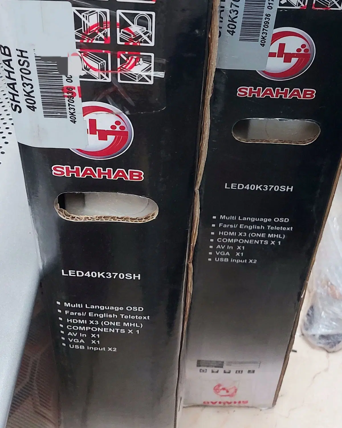 تلویزیون ال ای دی ۴۰ و ۴۲ شهاب و tcl نو|تلویزیون و پروژکتور|تهران, فاطمی|دیوار