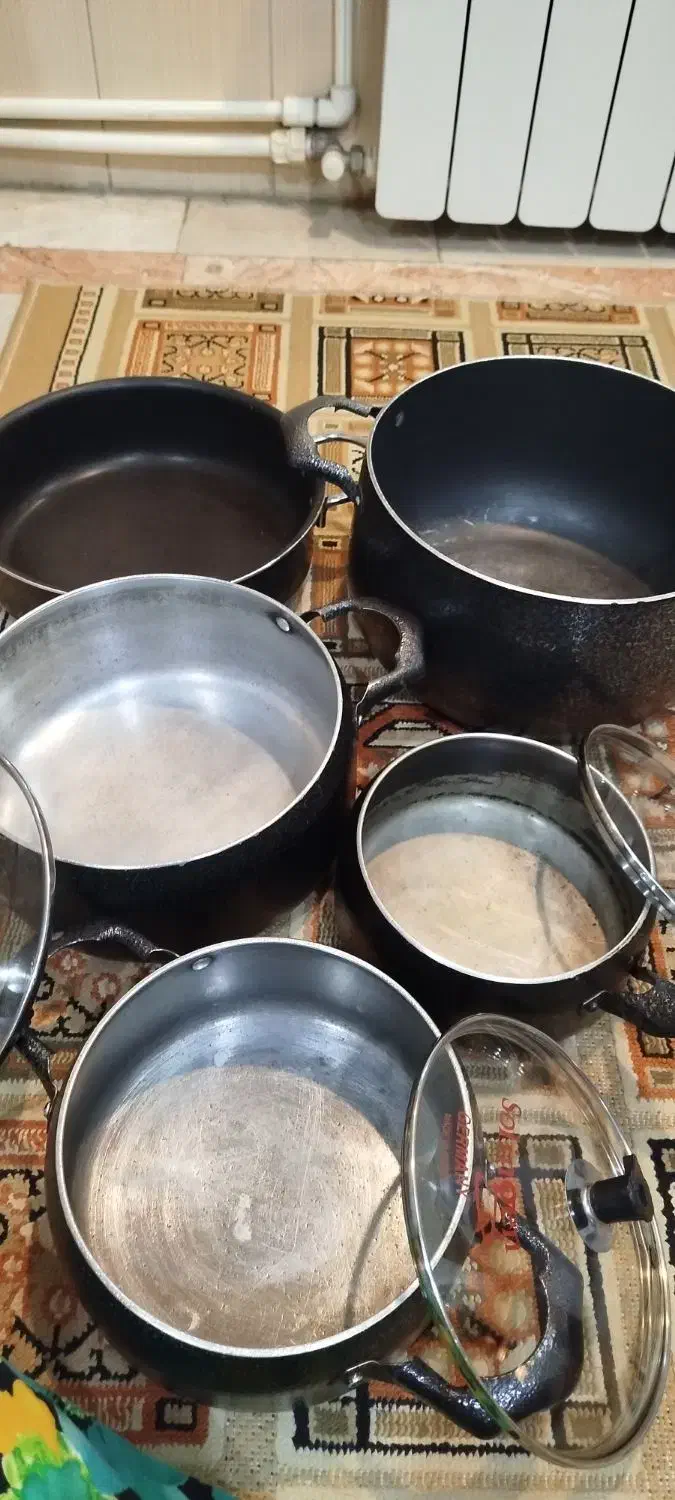 پنج تیکه قابلمه نسوز محکم|ظروف پختوپز|تهران, دهقان|دیوار